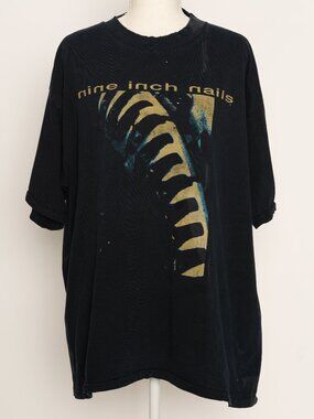 RARE 1994 Nine Inch Nails "Now I'm Nothing" Authentic Vintage Band T-Shirt XL